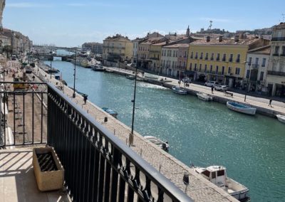 Sète – Superbe appartement avec vue sur le canal Royal