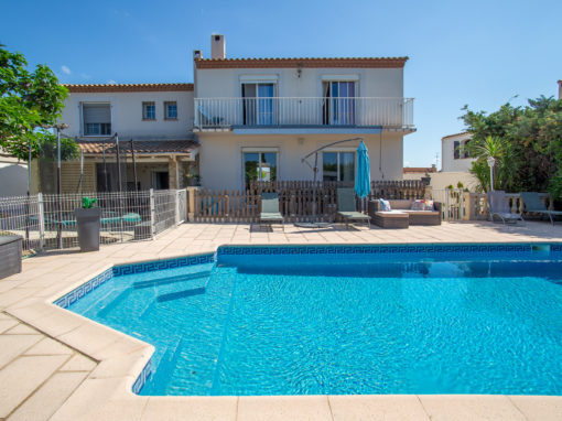 Poussan, Spacieuse villa familiale avec piscine